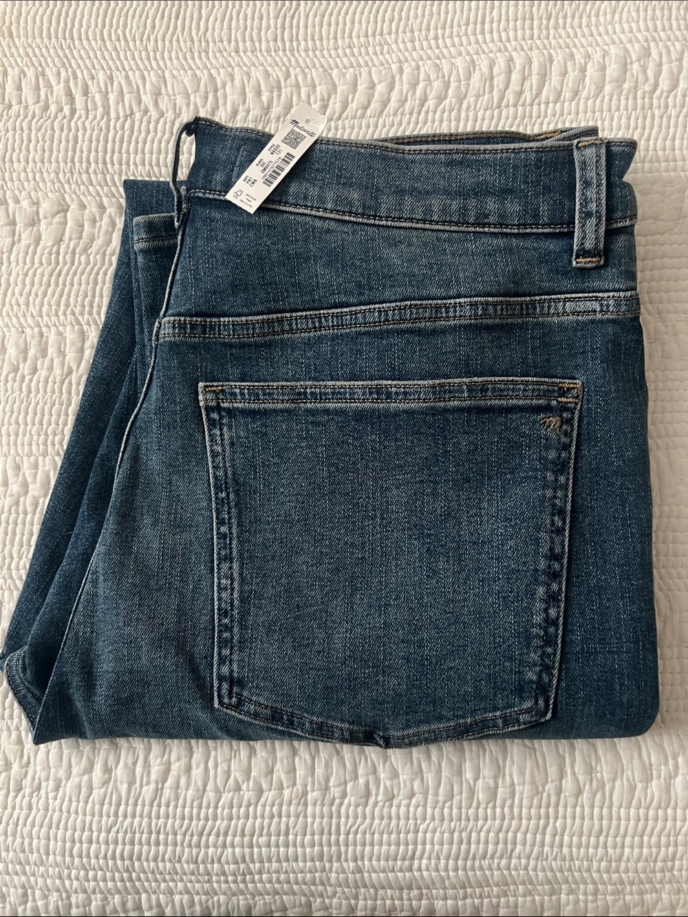 Madewell Blue Straight Jeans Tall